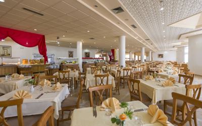 Main buffet restaurant dining room at El Mouradi Skanes